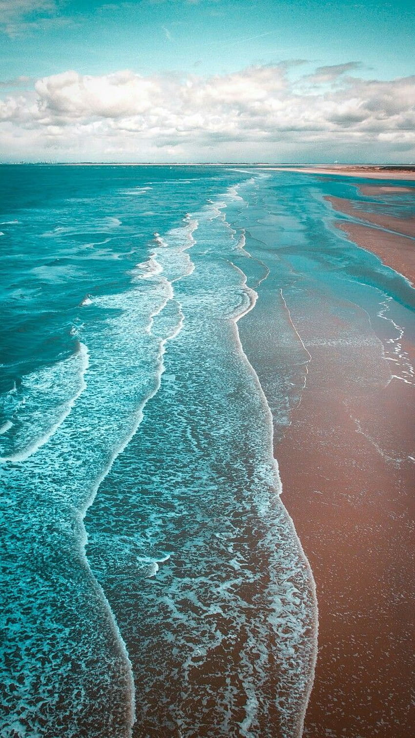 Ocean , Landscape ...pinterest, landscape beach aesthetic HD phone wallpaper