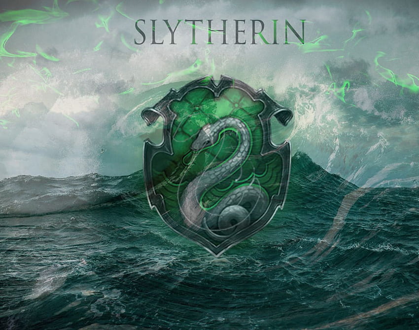Slytherin Crest, slytherclaw HD wallpaper