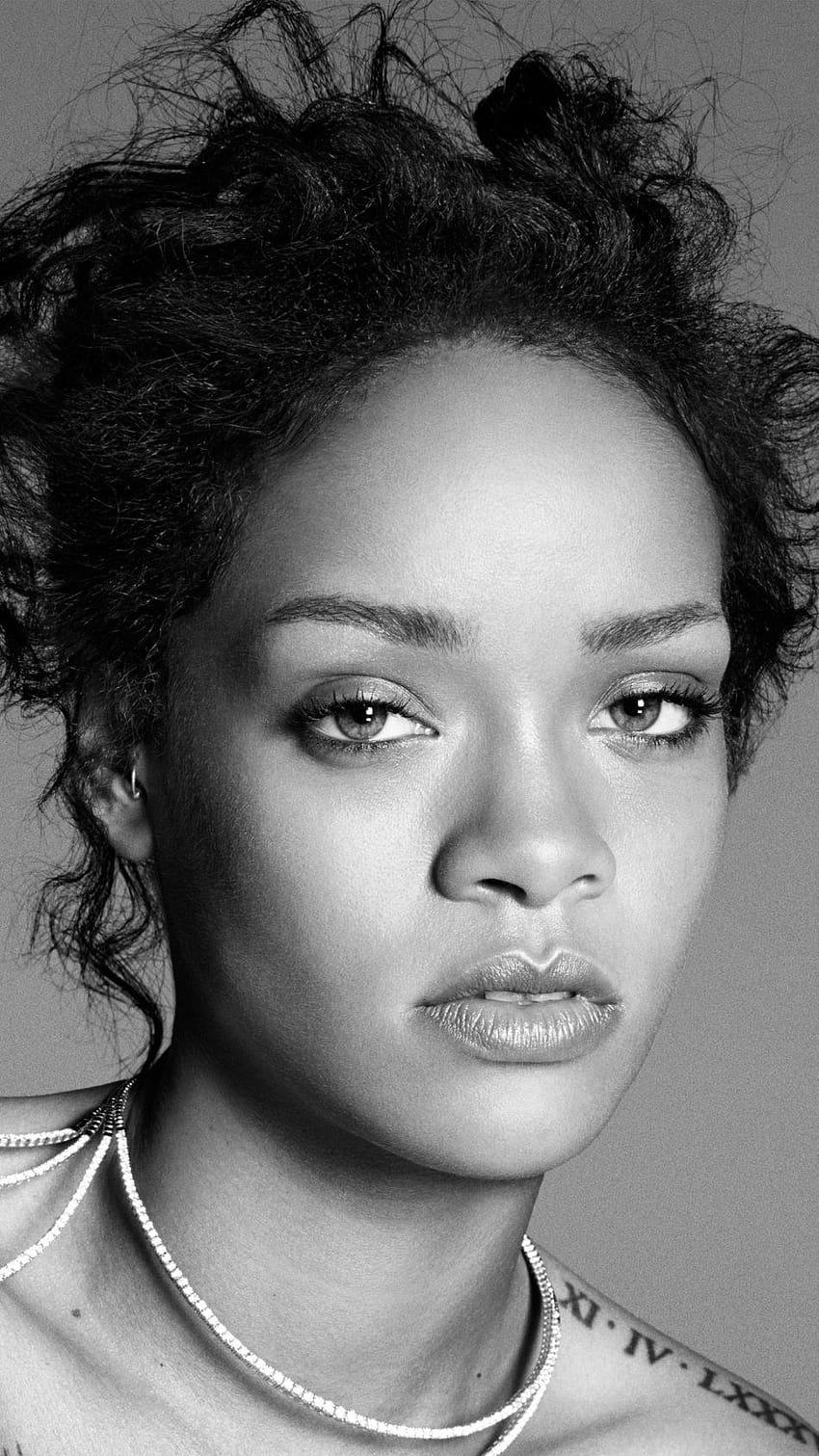 Rihanna Monochrome 2018 Pure Ultra, rihanna black lips HD phone wallpaper