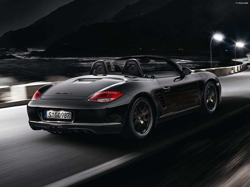 Porsche Boxster S Black Edition HD wallpaper