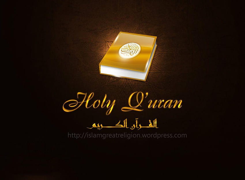 Quran Suci Quran dan latar belakang, latar belakang quran Wallpaper HD