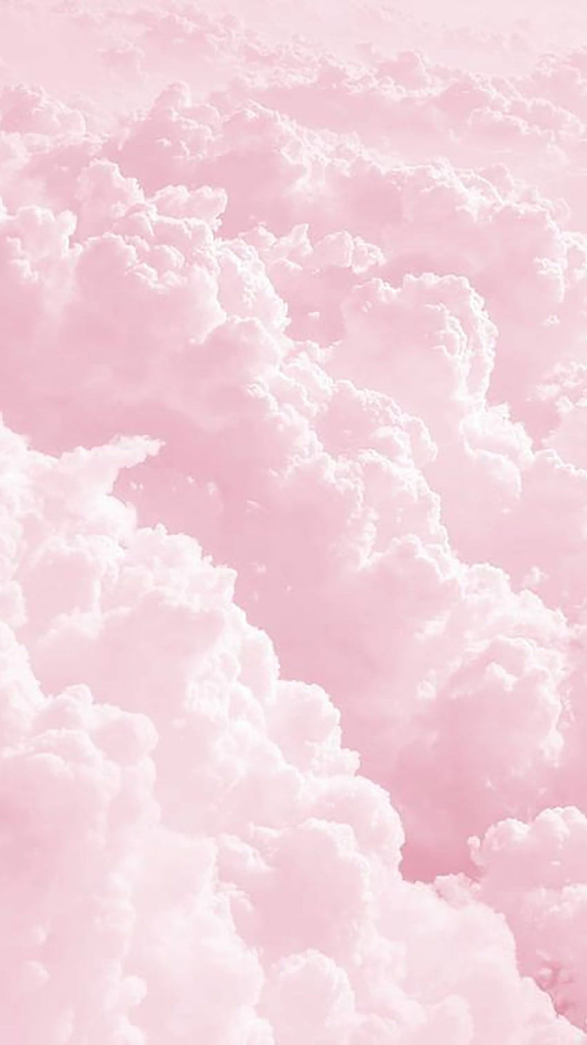 Linda nube rosa, linda nube fondo de pantalla del teléfono