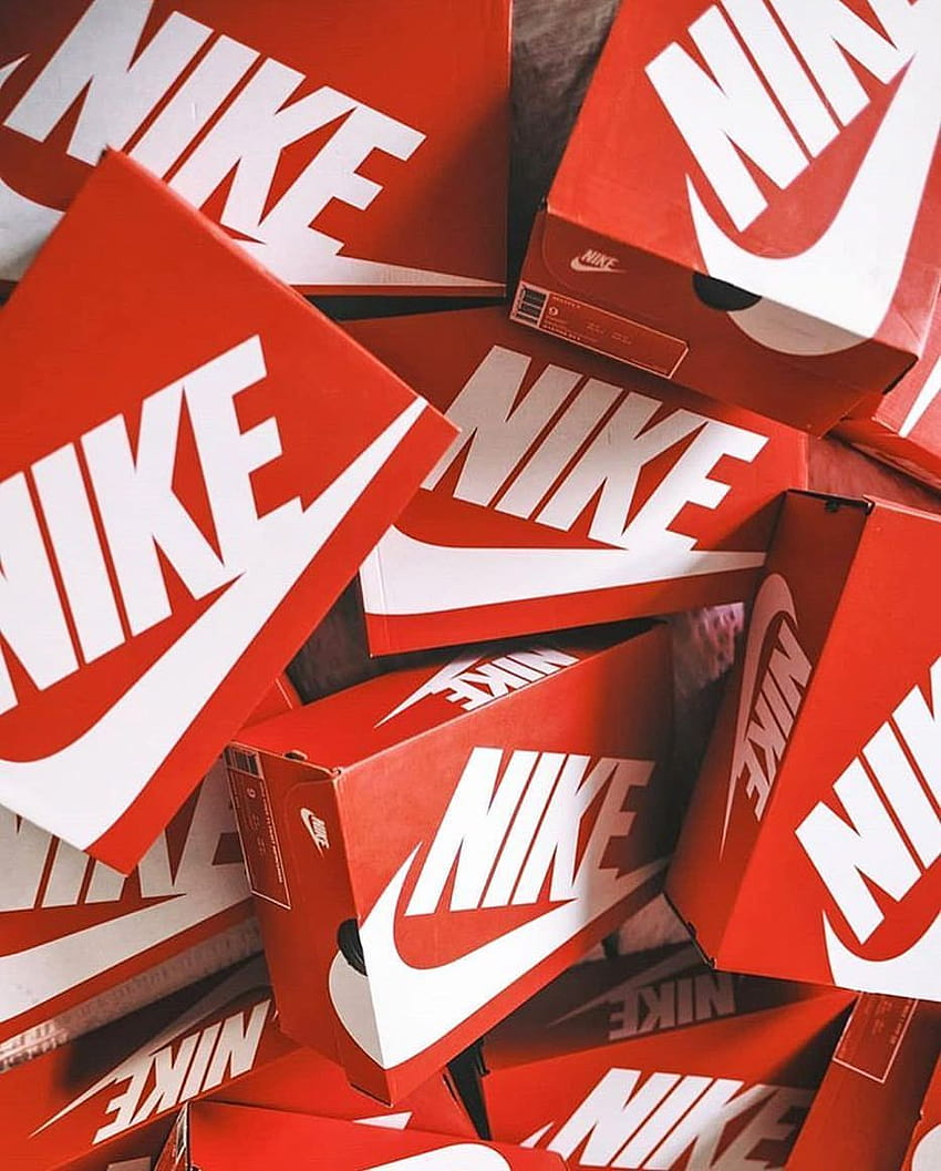 Nigdy nie możesz mieć ich zbyt wiele. w 2020 r., czerwona estetyka Nike Tapeta na telefon HD