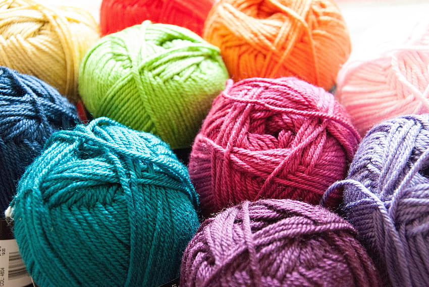 yarn, knitting HD wallpaper