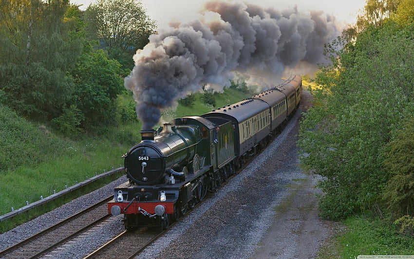 Tren de vapor, Inglaterra ❤ U de Ultra, trenes de vapor fondo de pantalla