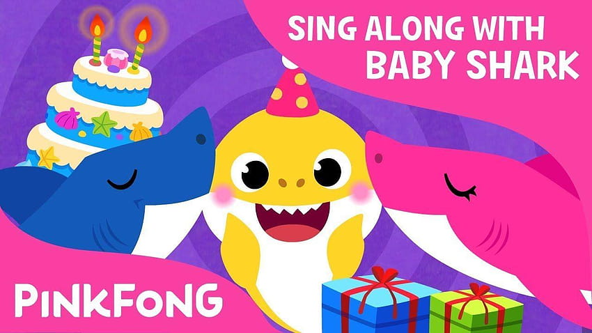 Cumpleaños de Baby Shark fondo de pantalla