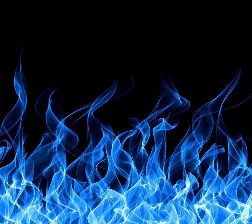 Mavi Ateş, yangın bilgisayarı HD duvar kağıdı