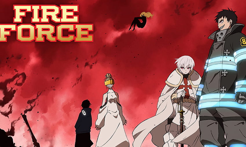 Fire Force Season 2 Anime Poster Characters HD 4K Wallpaper #8.435