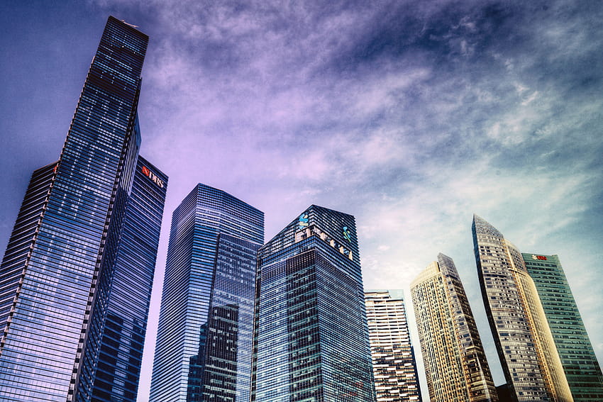 Singapore Marina Bay Financial Center , Monde, Arrière-plans et, finance Fond d'écran HD