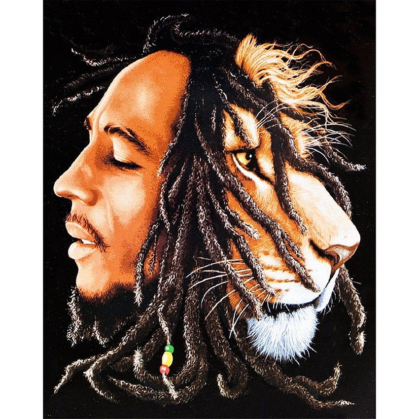 Bob Marley Lion Fond d'écran de téléphone HD