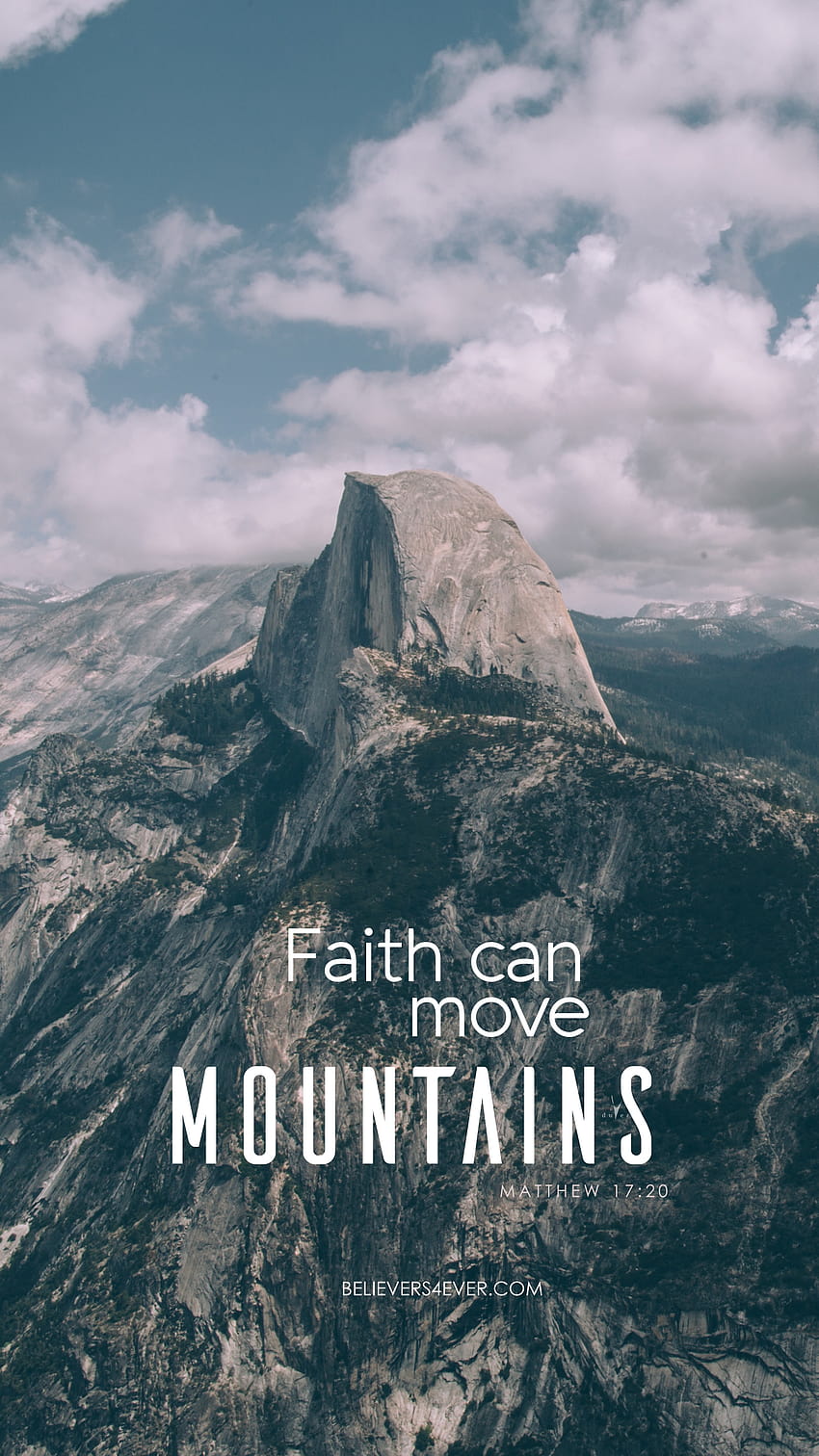 Pin on christ, mountains with saying HD phone wallpaper