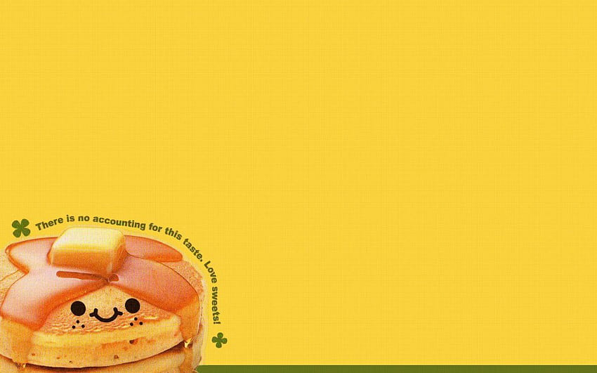 Cute Pancake HD wallpaper
