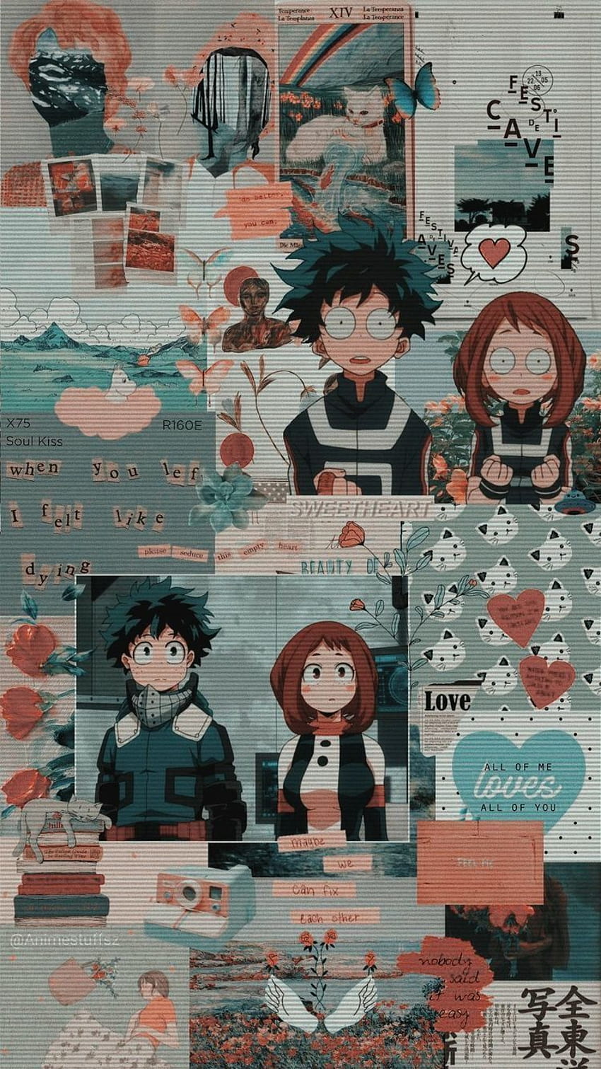 My hero Academia, aesthetic anime mha HD phone wallpaper