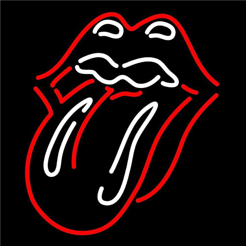 logotipo de Rolling Stones, lengua de Rolling Stones fondo de pantalla del teléfono