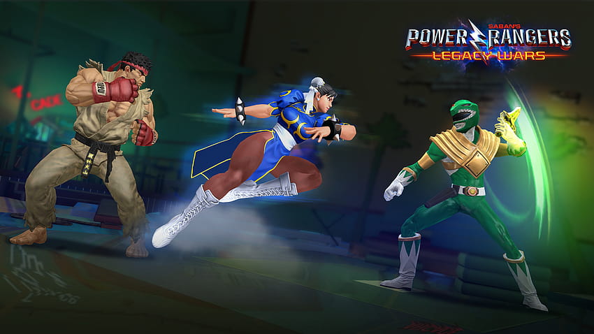 Power Rangers: Legacy Wars Gets Its Most Ambitious Crossover Event With Street Fighter HD wallpaper