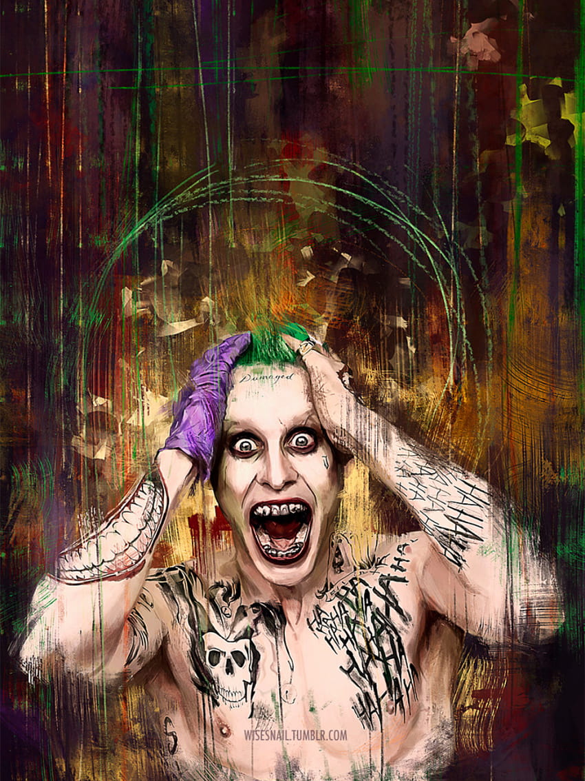 Joker Suicide Squad style by Namecchan [900x1274] for your , Mobile &  Tablet, joker and harley tumblr HD phone wallpaper | Pxfuel