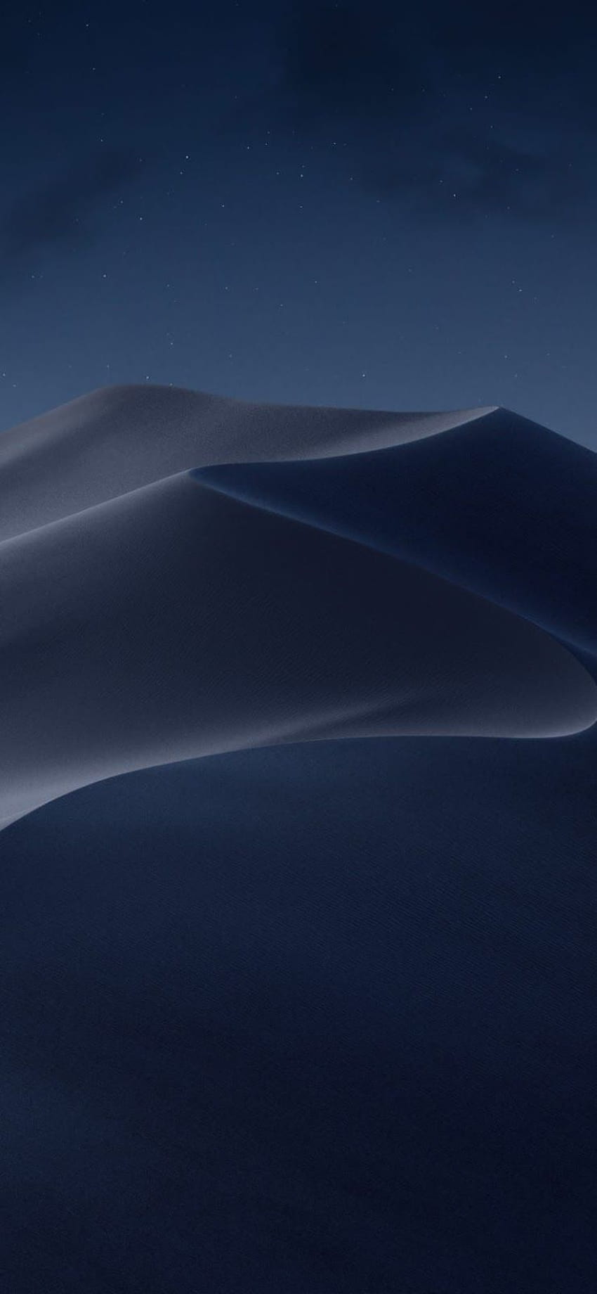 The macOS 10.14 Mojave Light & Dark for Your iOS Devices, light and dark HD電話の壁紙