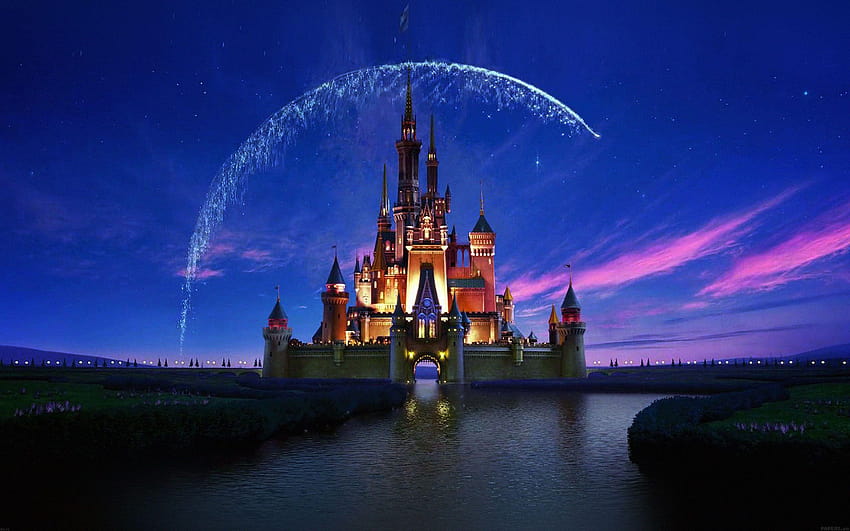 Disney Kalesi Dolu ve Arka Planlar HD duvar kağıdı