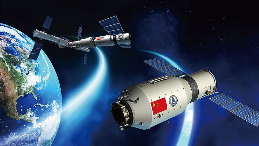 Stasiun Luar Angkasa Mini Kedua Tiongkok Akan Diluncurkan Hari Ini, stasiun luar angkasa Tiongkok Wallpaper HD