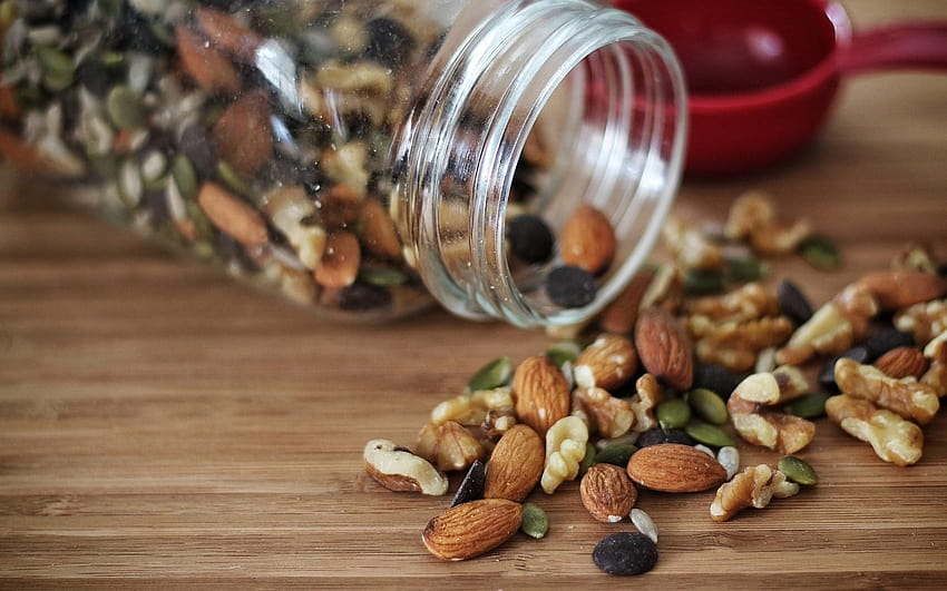 Nuts Peanuts Jar Food: , anacardi Sfondo HD