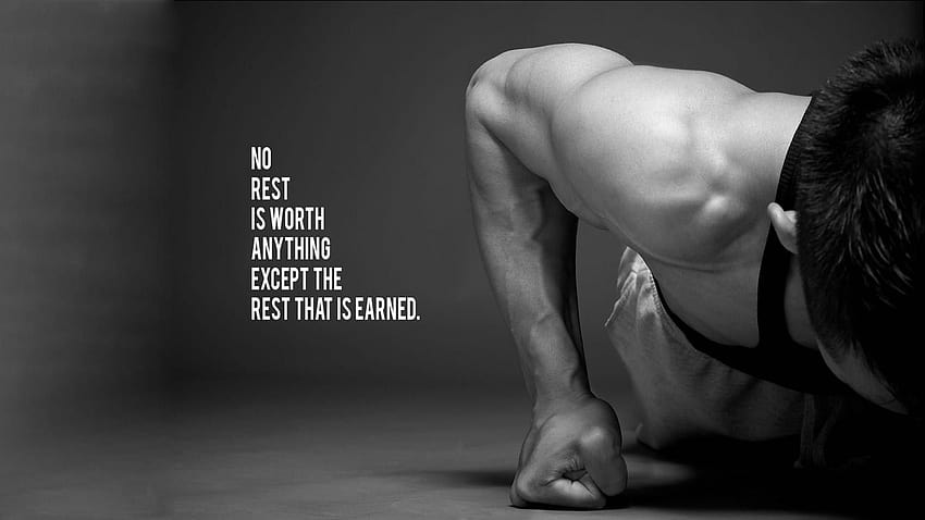 Kutipan motivasi olahraga untuk pria Gym motivasi 83, pria gym Wallpaper HD