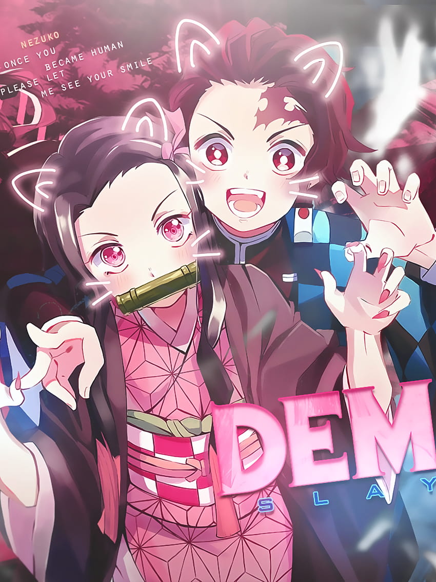 anime ipad demon slayer HD phone wallpaper