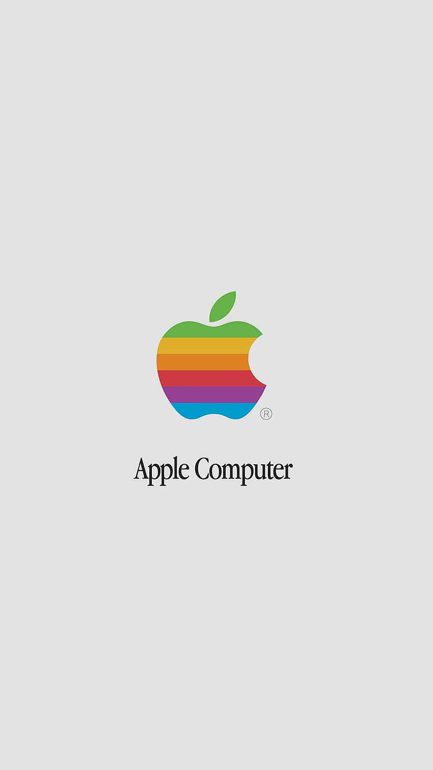 Apple Computer Retro Iphone, logo vintage Apple Sfondo del telefono HD