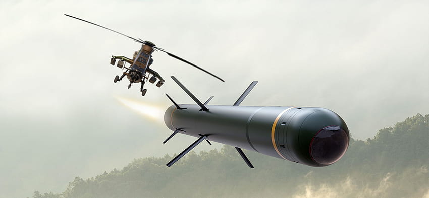 MBDA to develop the combat missile for the Tiger helicopter, helicopter firing missiles HD wallpaper