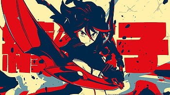 SPEED DRAW- Kill La Kill Ryuko Anime Fan Art - VivziePop 