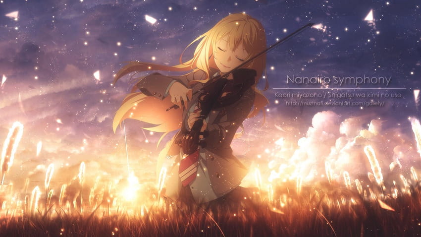 shigatsu wa kimi no uso fondo  Your lie in april, Anime scenery, Anime