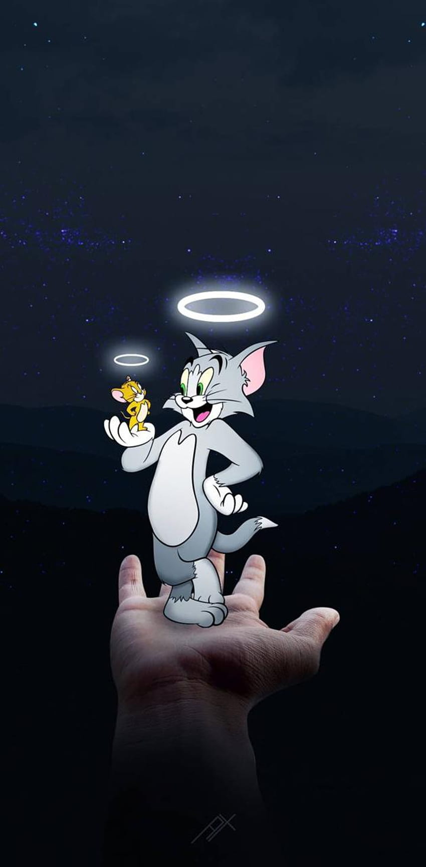 Tom i Jerry przez Pkcool8923, Tom i Jerry iPhone Tapeta na telefon HD