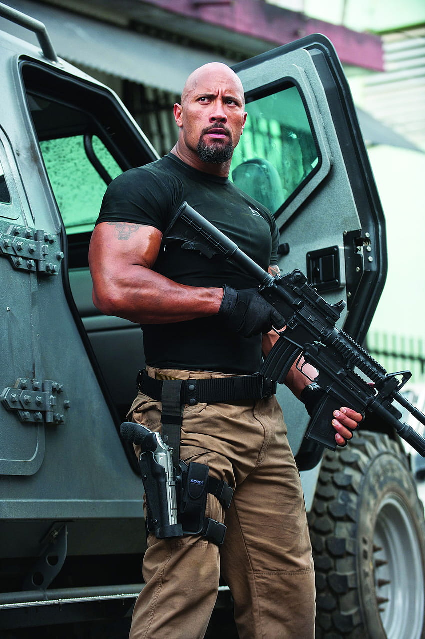 Dwayne Johnson: Fate of the Furious Star The Rock in, fast and furious ドウェイン・ジョンソン HD電話の壁紙