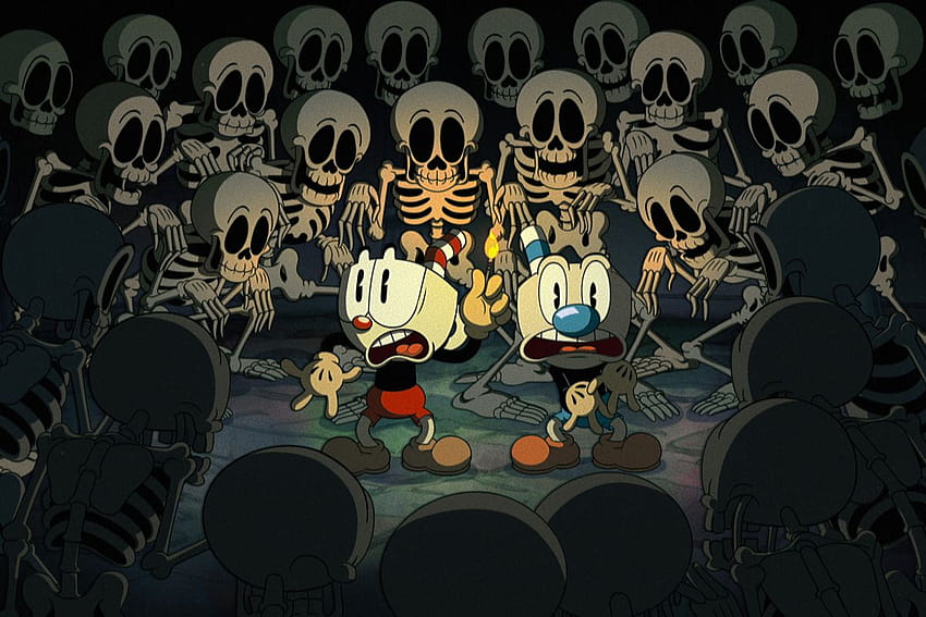 The Cuphead Show review: half HD wallpaper