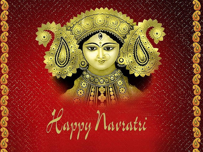 Happy Navratri 2018: Gif , , Durga Maa for, navaratri HD wallpaper