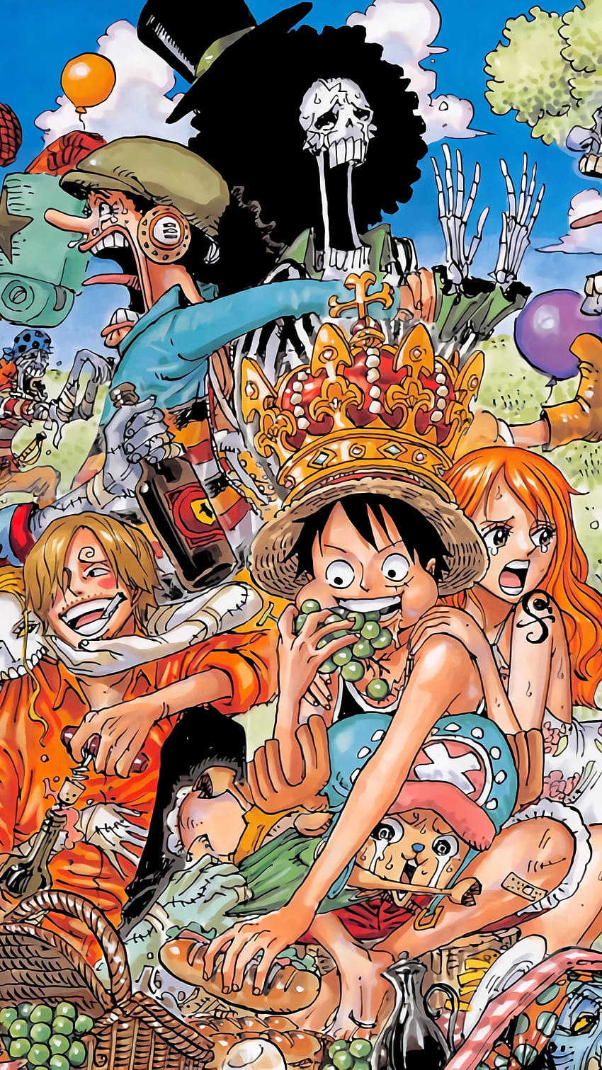 Pirates and backgrounds, straw hat crew iphone HD phone wallpaper | Pxfuel