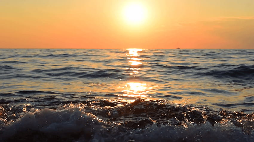 Sea sunset video backgrounds Stock Video Footage, background sunset HD wallpaper