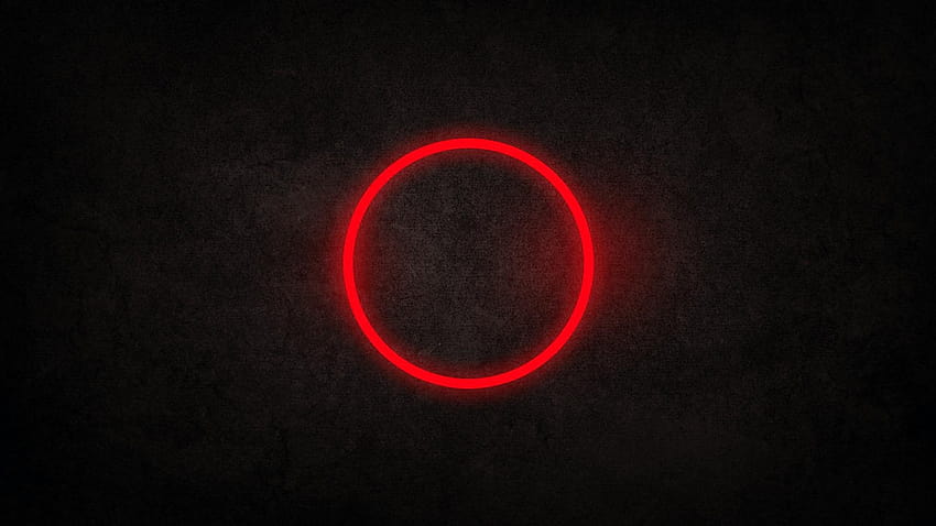 Red Circle, circles ultra HD wallpaper