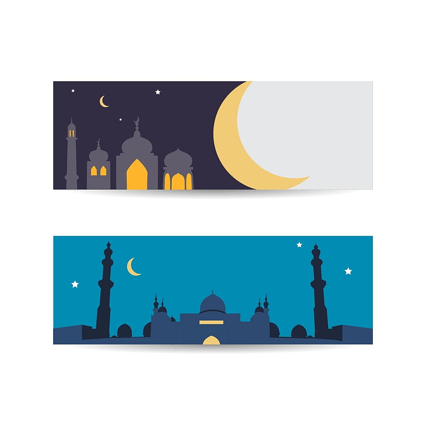Szablon projektu Ramadan Kareem. Nowoczesny Płaski Elegancki Islamski Budynek Meczetu. islamski transparent tła 2159879 Grafika wektorowa w Vecteezy, minimalistyczny islamski Tapeta na telefon HD