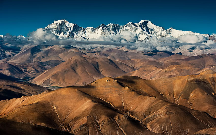 15 Hermosa De Montañas y Ríos, montaña morena fondo de pantalla