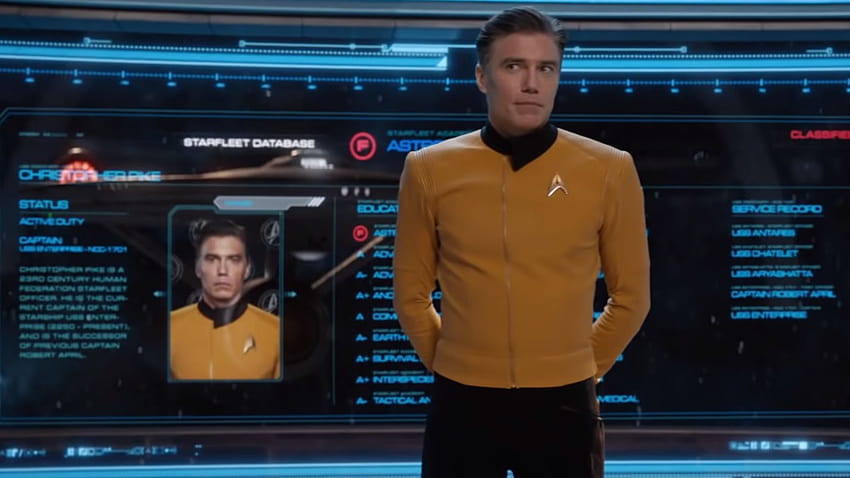 STAR TREK: DISCOVERY Featurette si concentra su Captain Pike e nuovi poster dei personaggi, film di Star Trek Pike Sfondo HD