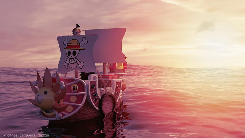 Going Merry 3D render fanart / Wallpaper : r/OnePiece