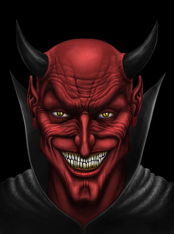 demon face wallpaper