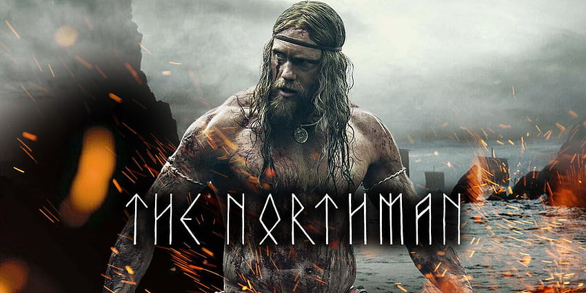 The Northman Show Off Alexander Skarsgård i Ethan Hawke's Warriors, film o człowieku z północy Tapeta HD
