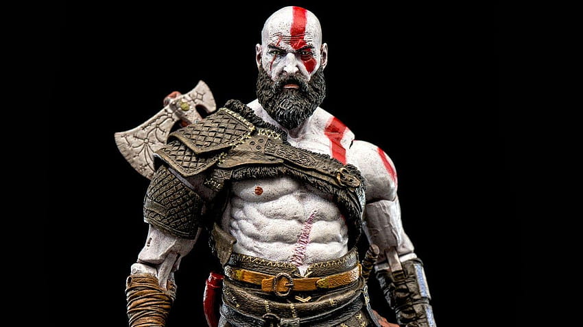 1366x768 Kratos, God Of War 2018 para Laptop fondo de pantalla
