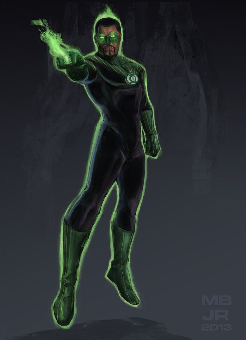 John Stewart: The Green Lantern by Drawaholic1124, green lantern guardians HD phone wallpaper