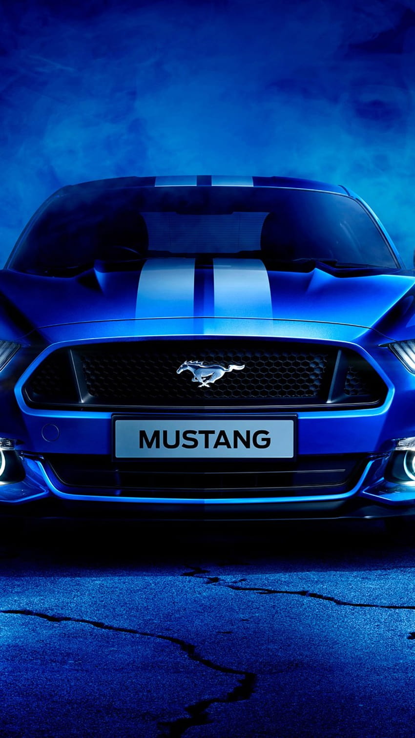101 Blue Ford Mustang Mobile, mustang phone HD phone wallpaper | Pxfuel