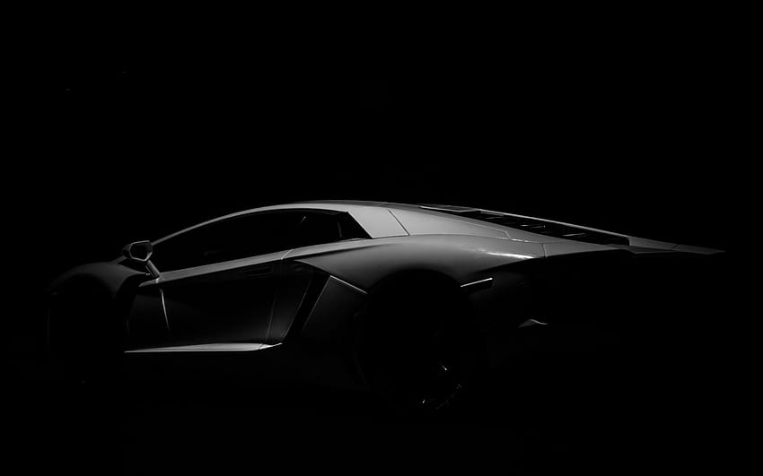 Lamborghini Black BackgroundCOOL, 람보르기니 로고 검정색 배경 HD 월페이퍼