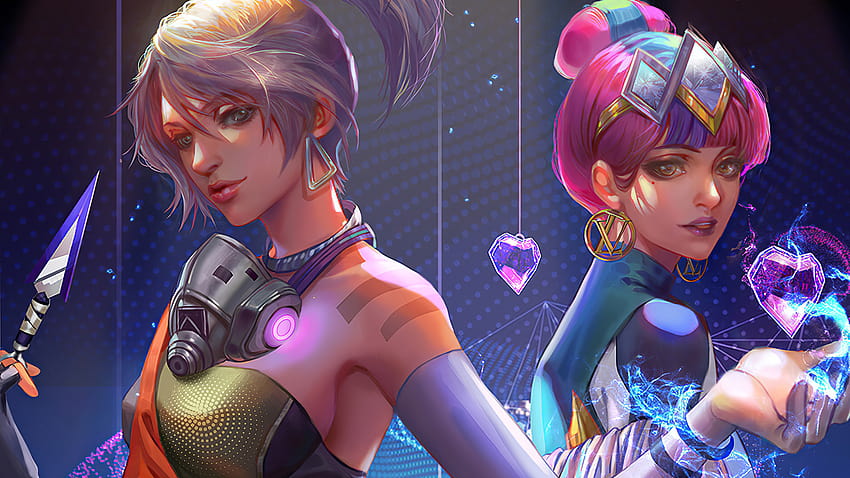 Akali And Qiyana True Damage League Of Legends , Games HD wallpaper