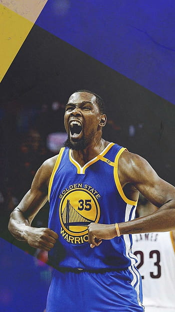 Download wallpapers Kevin Durant, Golden State Warriors, NBA, American  basketball player, creative art, portrait, yellow stone background,  basketball for desktop with resolution 2880x1800. High Quality HD pictures  wallpapers
