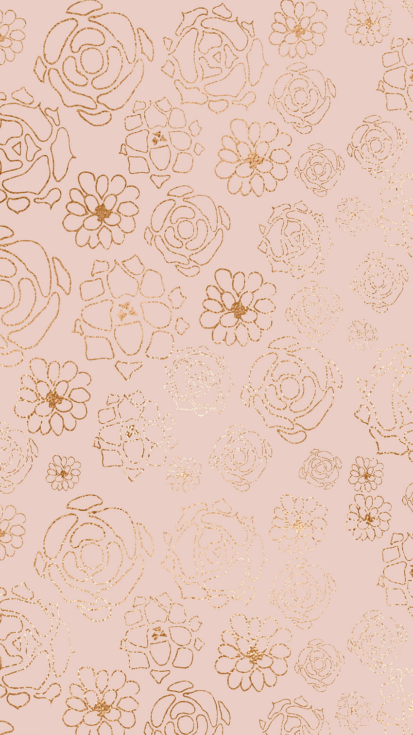 Ria Gardiner w 2019 r., sukulent w kolorze różowego złota Tapeta na telefon HD